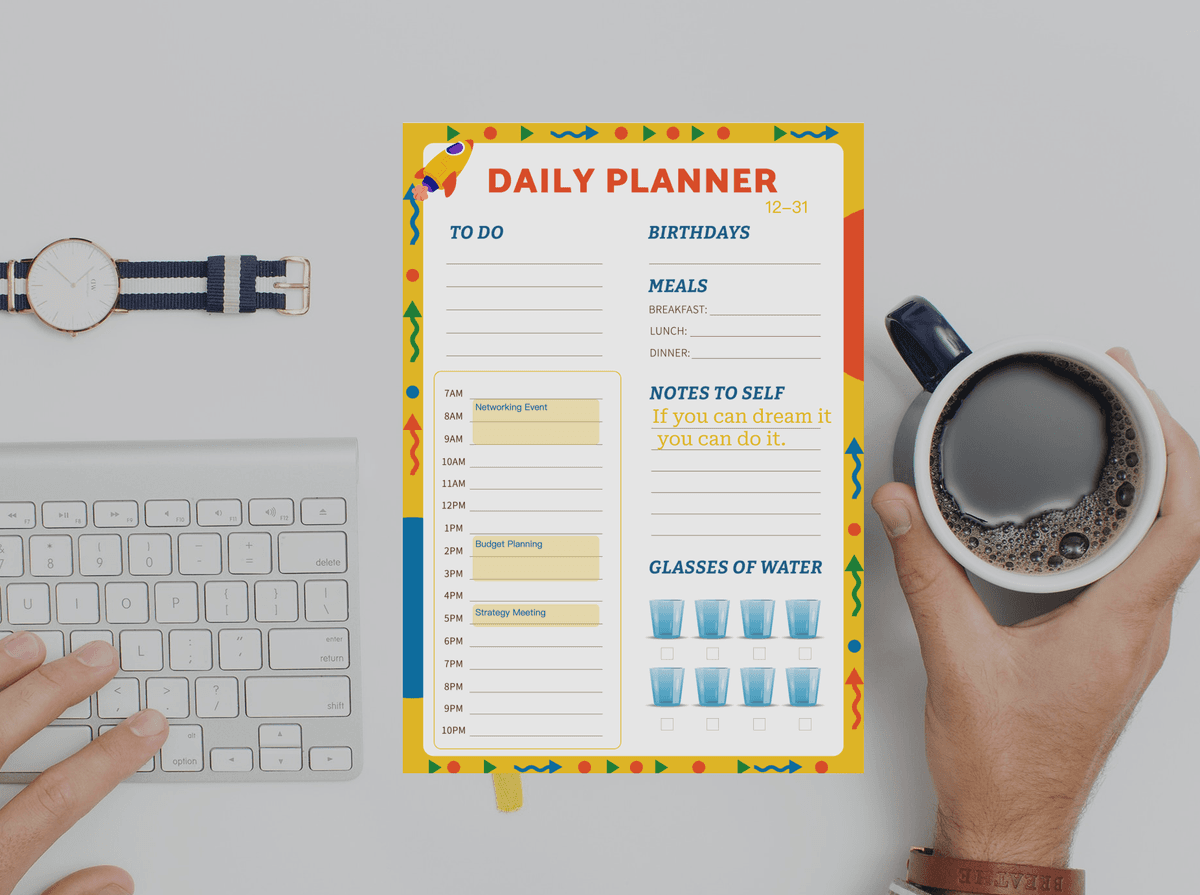 print-cal.com Interface and Printed Schedules